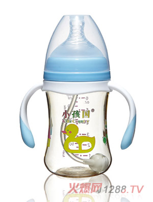 С����(gu��)����ֱ���Ԅ�(d��ng)PPSU��ȫ��ƿ�{(l��n)ɫ180ML