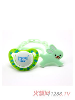 愛(ài)貝爾yingePP安撫奶嘴帶鏈