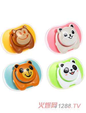 盟寶卡通安撫奶嘴