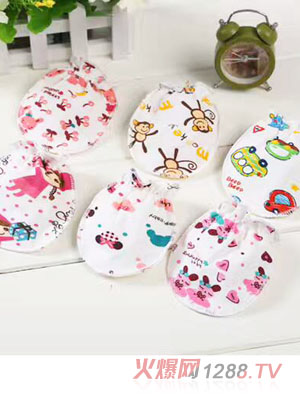 淘貝貓純棉防抓手套