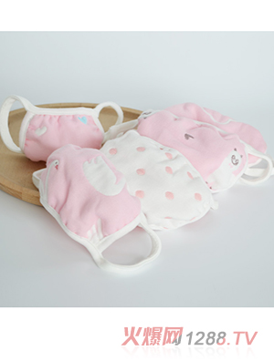 艾貝瑞士6層純棉紗布口罩