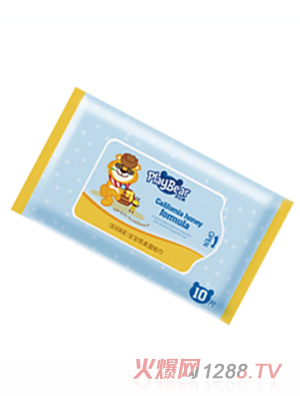 皮樂(lè)熊寶寶倍柔濕紙巾10片裝