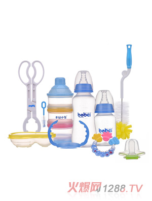 邦貝小象喂哺套裝藍(lán)色系