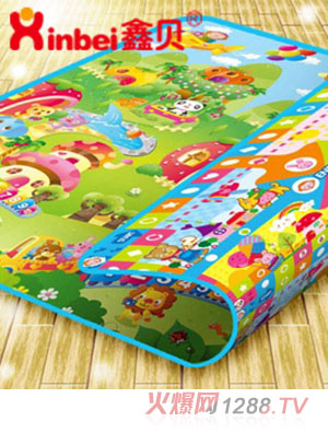 鑫貝yinge爬行墊雙面1.8m2.0m