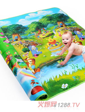 鑫貝yinge爬行墊單面禮盒款