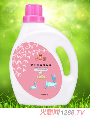 幼小屋yinge多效洗衣液百合馨香小兔