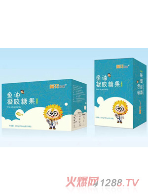 葵花優(yōu)貝魚(yú)油凝膠糖果
