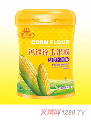 榮貝康鈣鐵鋅玉米粉-胡蘿卜排骨配方