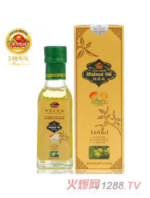 康邦美味云南香格里拉有機(jī)核桃油母嬰適用160ml