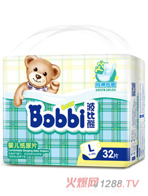 波比熊純棉低敏yinge紙尿片L32