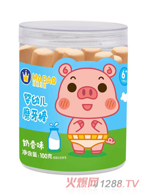 媽寶王國(guó)磨牙棒 奶香味