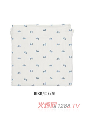 西班牙baby bitesyingeMuslin多用途純棉襁褓包巾 自行車