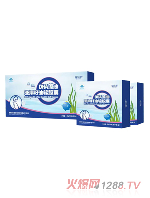 韞樂康DHA藻油亞麻籽油軟膠囊