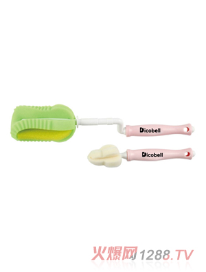迪可貝兒旋轉(zhuǎn)奶瓶奶嘴刷組