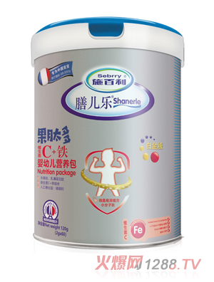 施百利膳兒樂(lè)果肽多嬰幼兒營(yíng)養(yǎng)包-維生素C+鐵