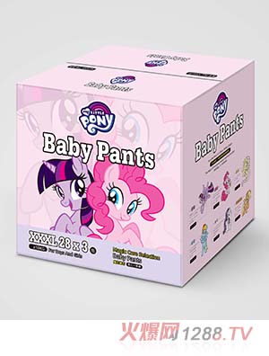 小馬寶莉魔力臻芯yinge一體褲XXXL28 3包