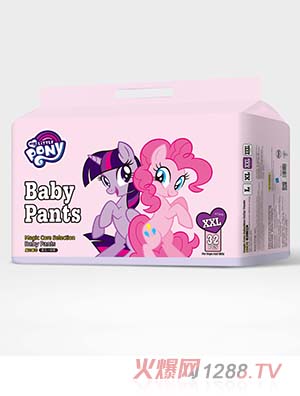 小馬寶莉魔力臻芯yinge一體褲XXL32