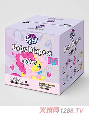 小馬寶莉魔力臻芯yinge紙尿褲L40 3包