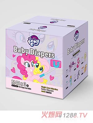 小馬寶莉魔力臻芯yinge紙尿褲M44 3包