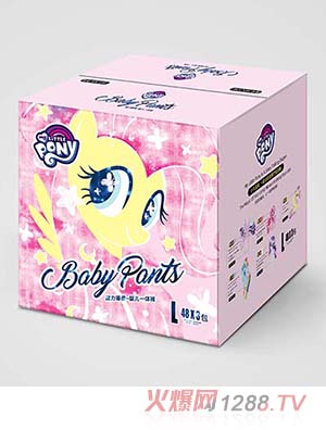 小馬寶莉魔力臻柔yinge一體褲L48 3包