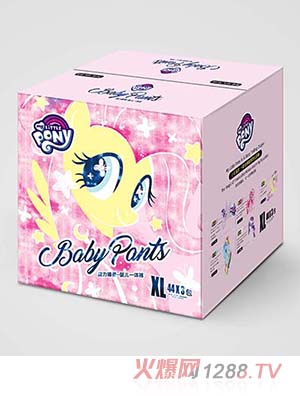 小馬寶莉魔力臻柔yinge一體褲XL44 3包