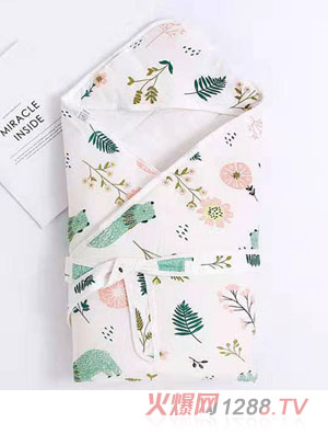 澤玉佳兒純棉保暖抱單