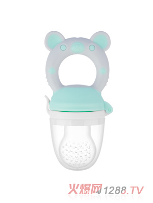 萌嘟嘟卡通咬咬樂淺藍