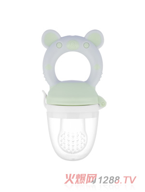 萌嘟嘟卡通咬咬樂淺綠