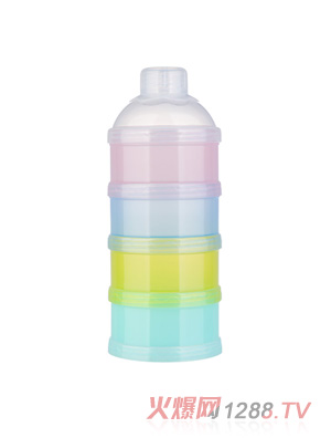 萌嘟嘟彩色四層奶粉格