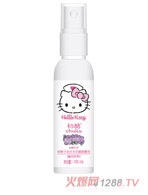 Hello Kitty初酷銀離子免洗手抗菌噴霧劑（植物萃?。?00ml