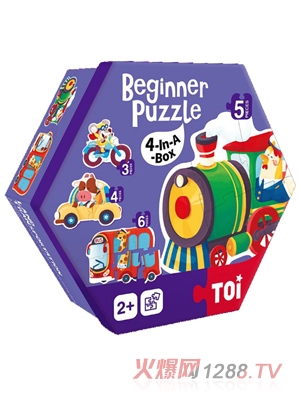 TOI 低幼大片拼圖 -交通工具