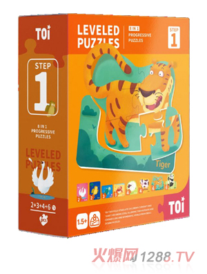 TOI 進(jìn)階拼圖1階 - 簡(jiǎn)單動(dòng)物