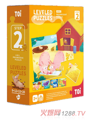 TOI 進(jìn)階拼圖2階 - 場(chǎng)景動(dòng)物