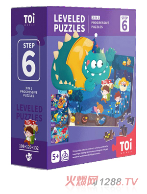 TOI 進(jìn)階拼圖6階 - 探險(xiǎn)