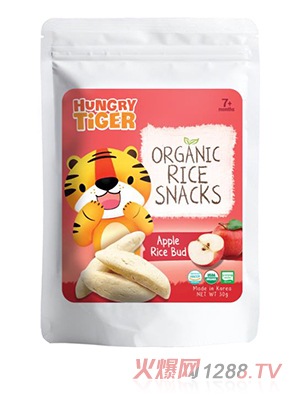 Hungry Tiger有機(jī)蘋(píng)果米餅
