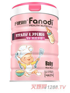 凡諾迪yingye果蔬多維米粉