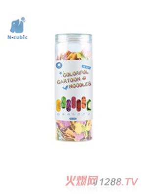 N-cubic恩庫克 yinge多彩果蔬卡通面240g 10個月以上
