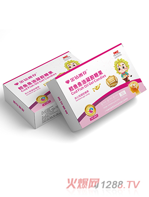 金鉆善存鱈魚(yú)魚(yú)油凝膠糖果