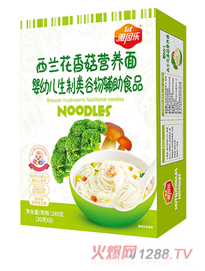 雅因樂西蘭花香菇營養(yǎng)面