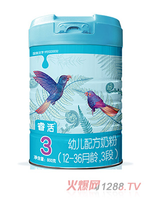 睿活youe配方奶粉（12-36月齡，3段）