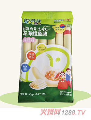 加貝能鮮蝦味鱈魚(yú)腸