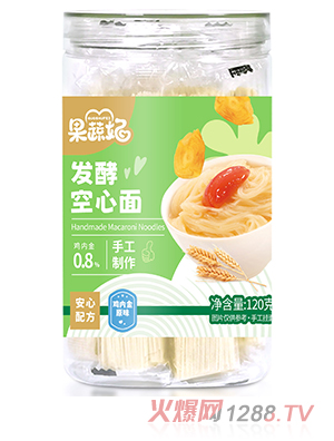 果蔬妃發(fā)酵空心面 雞內(nèi)金原味