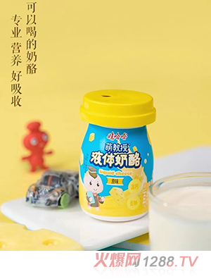 娃哈哈萌教授液體奶酪 原味