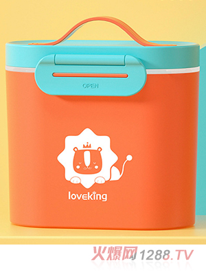 皇寵yinge便攜式外出奶粉盒 里瑟粉