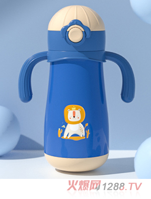 皇寵316不銹鋼仙人掌保溫杯 格里藍(lán)