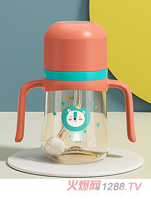 皇寵兒童水杯240ML 里瑟橙