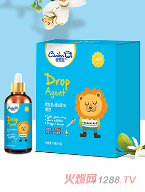 智慧嘉鱈魚油+維生素AD滴劑