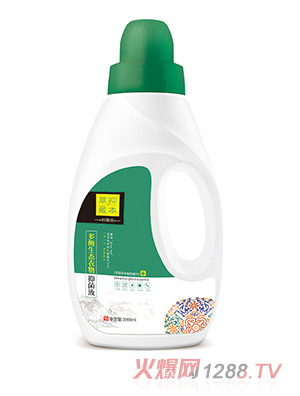 草一藏本洗衣液多酶生態(tài)衣物抑菌液