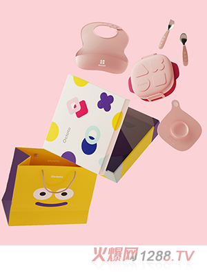 Octoto奧克兔兔兒童禮盒四件套