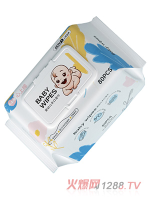 心上棉嬰幼兒專用手口濕巾